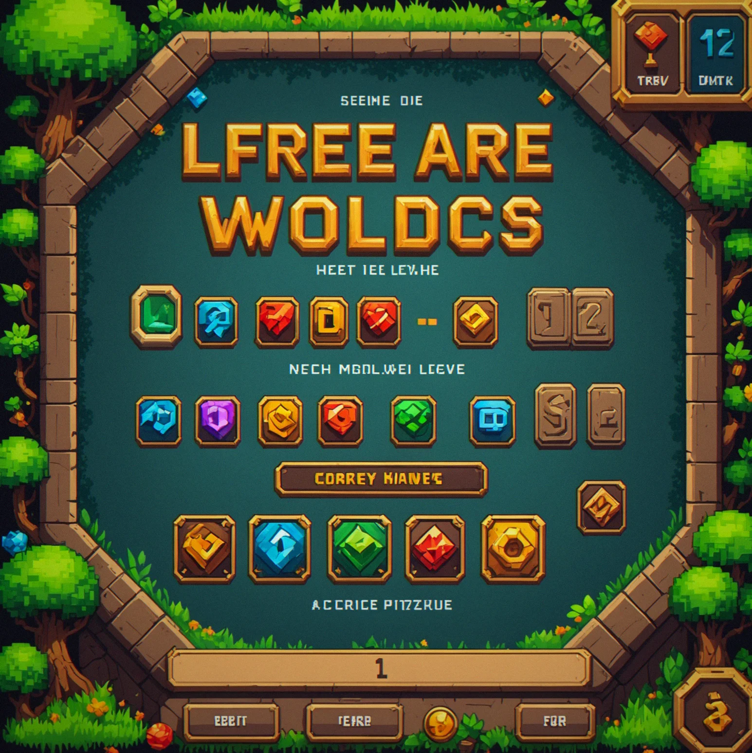 Pricing screen showing free tier with level 1-20 access and full game unlock at $4.99